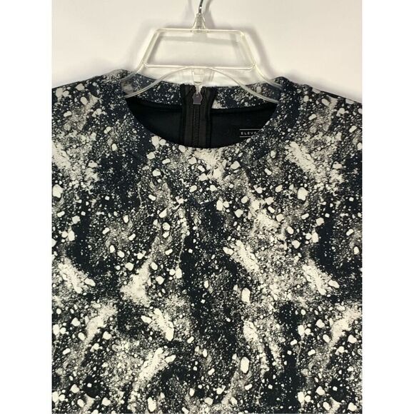 -3. Eleven Paris Women's Abstract Print Long Sleeve Sweatshirt Black Size Small - Picture 3 of 10